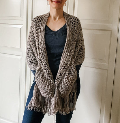 EASY Crochet Boho Scarf Pattern